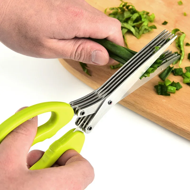 Kitchen Gadgets China - Многослойные кухонные ножницы из нержавеющей стали,