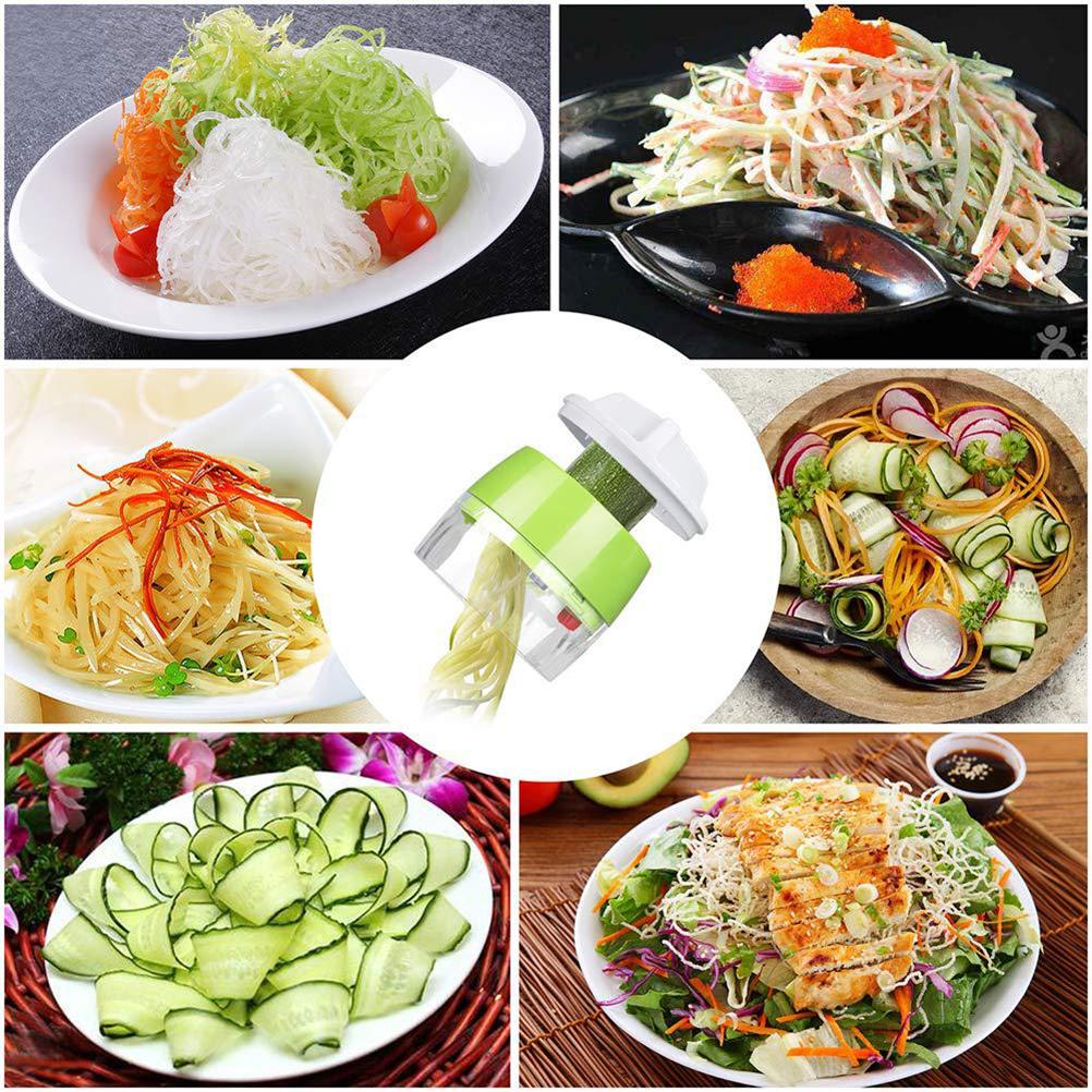 Kitchen Gadgets Vegetable Cutter - Овощерезка Ручной спиральный резак Кухонные гаджеты