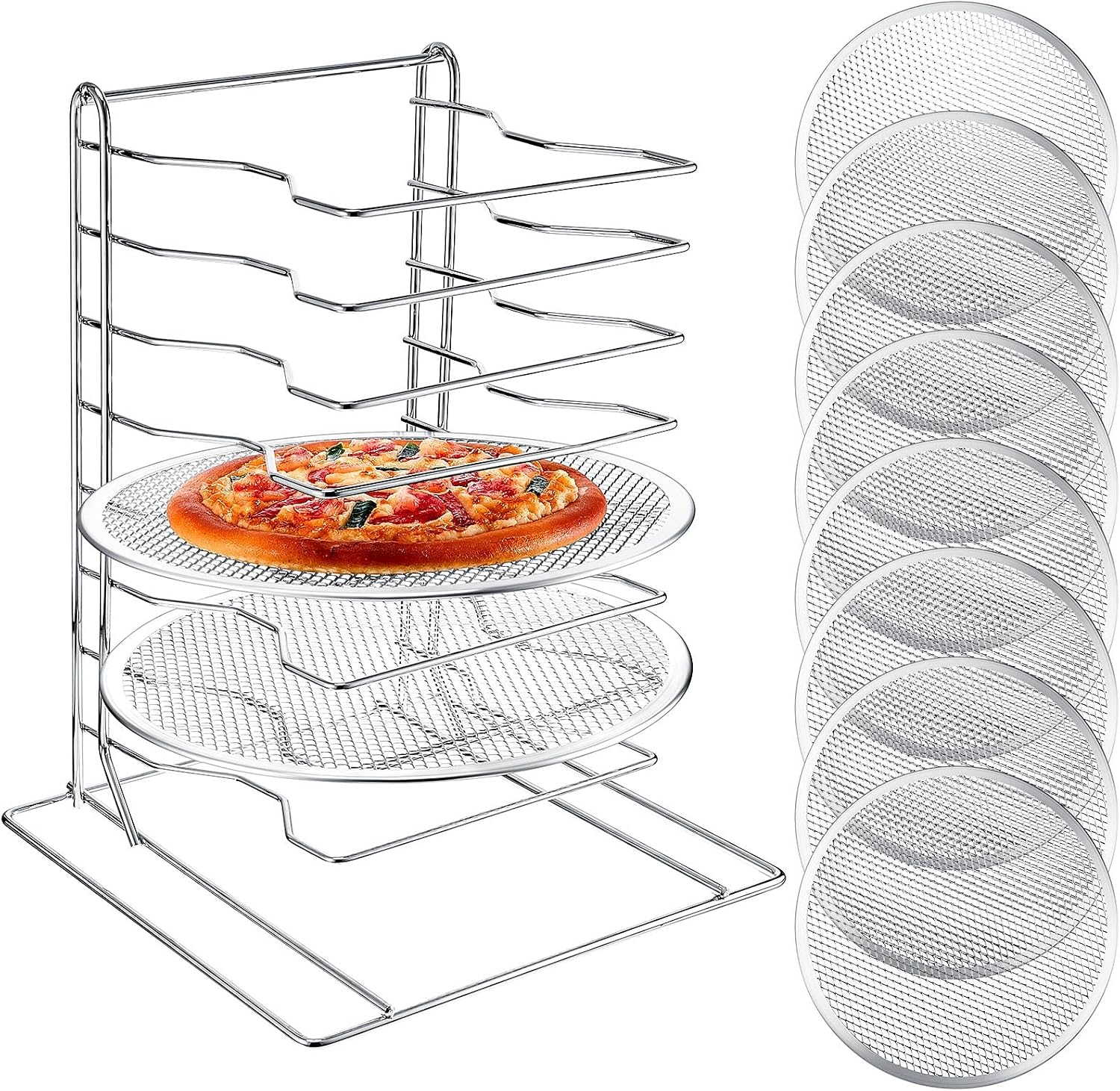 Kitchen Gadgets Hacks - Подставка для пиццы с 8 ярусами