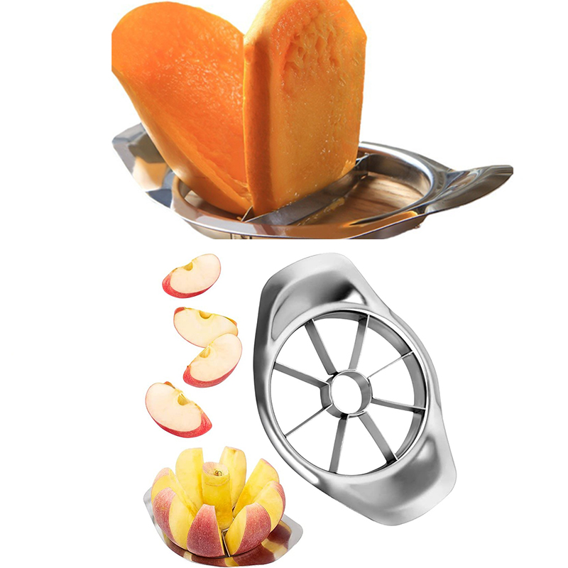 Apple Corer Slicer - Искусственная овощерезка из нержавеющей стали, овощерезка,
