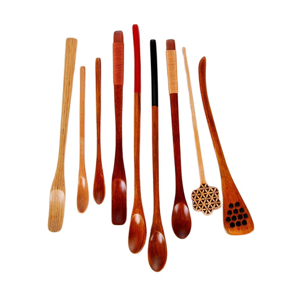 Kitchen Gadgets And Utensils - Деревянная кухонная утварь, чайные палочки маття