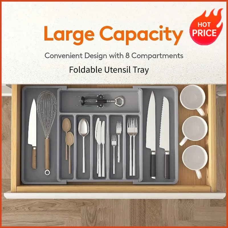 Kitchen Gadgets And Utensils - 1 шт. Усовершенствованный регулируемый органайзер для