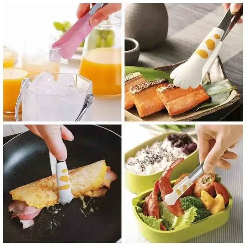 Kitchen Gadgets And Utensils - Щипцы для еды в форме кошачьей
