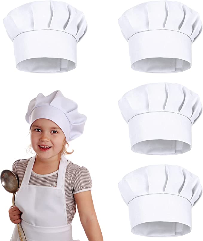 Kitchen Gadgets China - Набор из 4 белых детских поварских