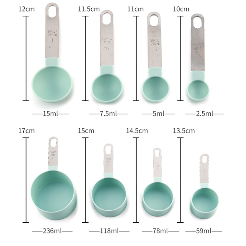 8 шт., мерные чашки, набор лож – обзор и цена Kitchen Gadgets And Utensils