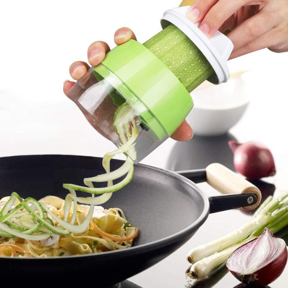 Овощерезка Ручной спиральный р – обзор и цена Kitchen Gadgets Vegetable Cutter