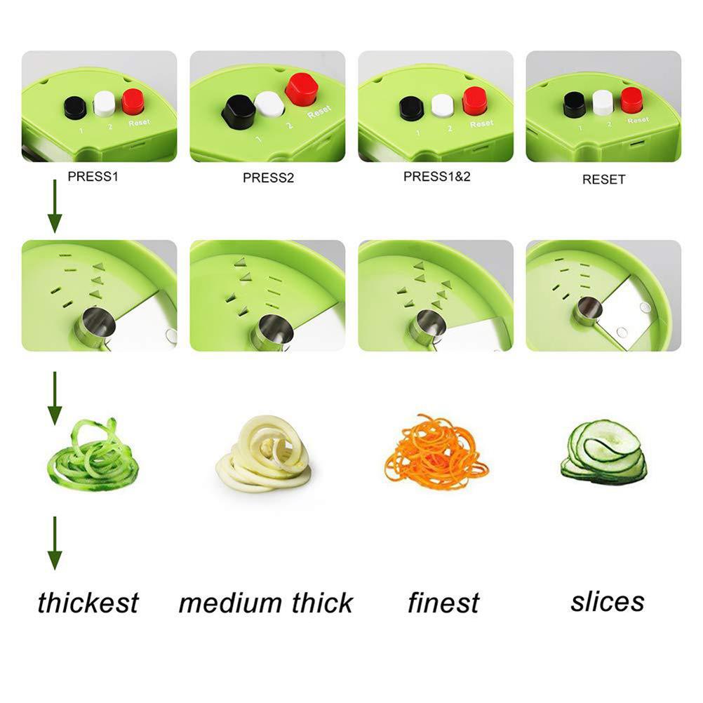 Овощерезка Ручной спиральный р – обзор и цена Kitchen Gadgets Vegetable Cutter