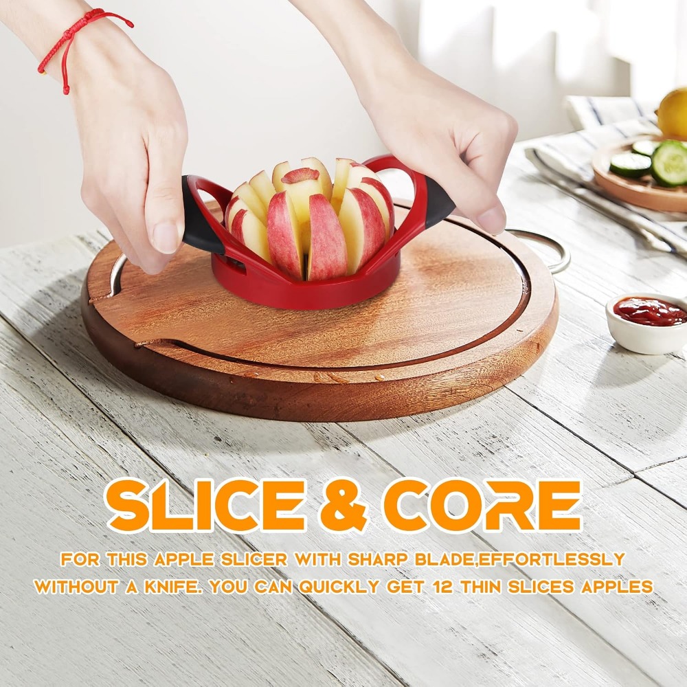 Нож для нарезки и удаления сер – обзор и цена Apple Corer Slicer