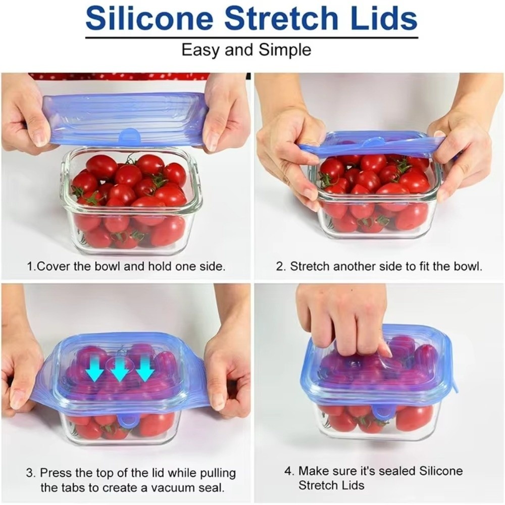 Набор из 6 многоразовых силико – обзор и цена Kitchen Gadgets That Are Useful