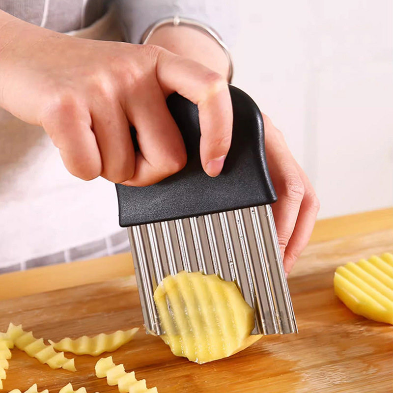 Нож для нарезки картофеля фри  – обзор и цена Kitchen Gadgets Vegetable Cutter