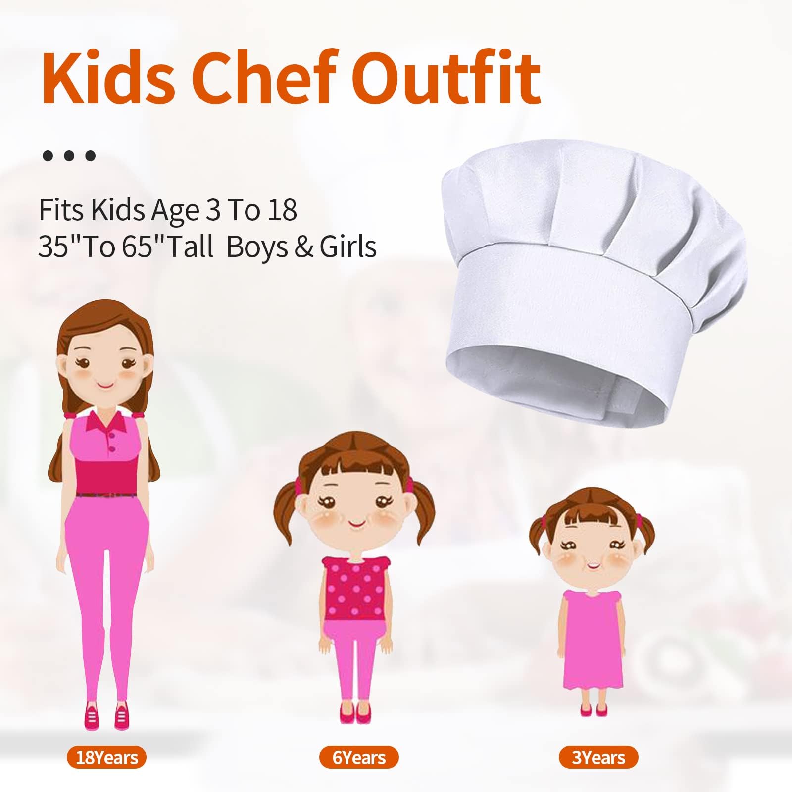 Набор из 4 белых детских повар – обзор и цена Kitchen Gadgets China