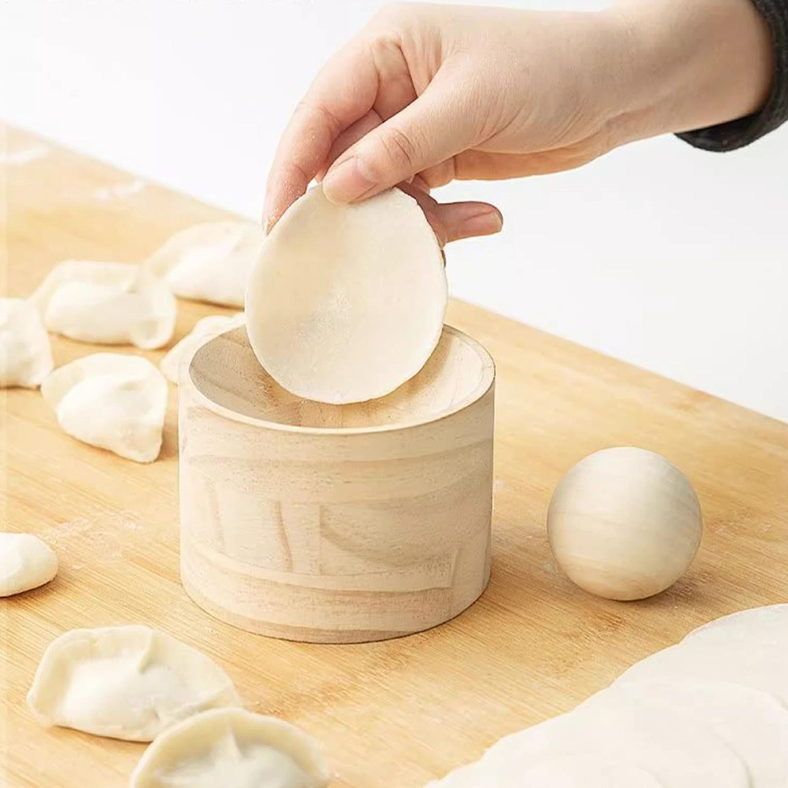 Деревянная ручная пресс-форма  – обзор и цена Kitchen Gadgets Dumpling Maker